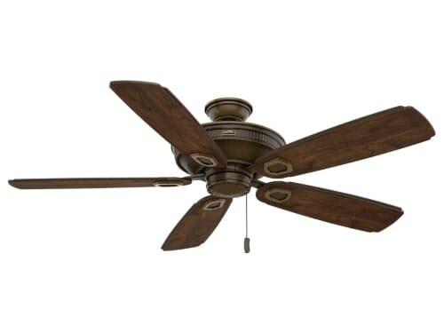 Casablanca Heritage 60" Indoor/Outdoor Ceiling Fan in Aged Bronze