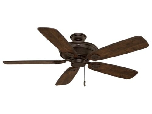 Casablanca Heritage 60" Indoor/Outdoor Ceiling Fan in Brushed Cocoa