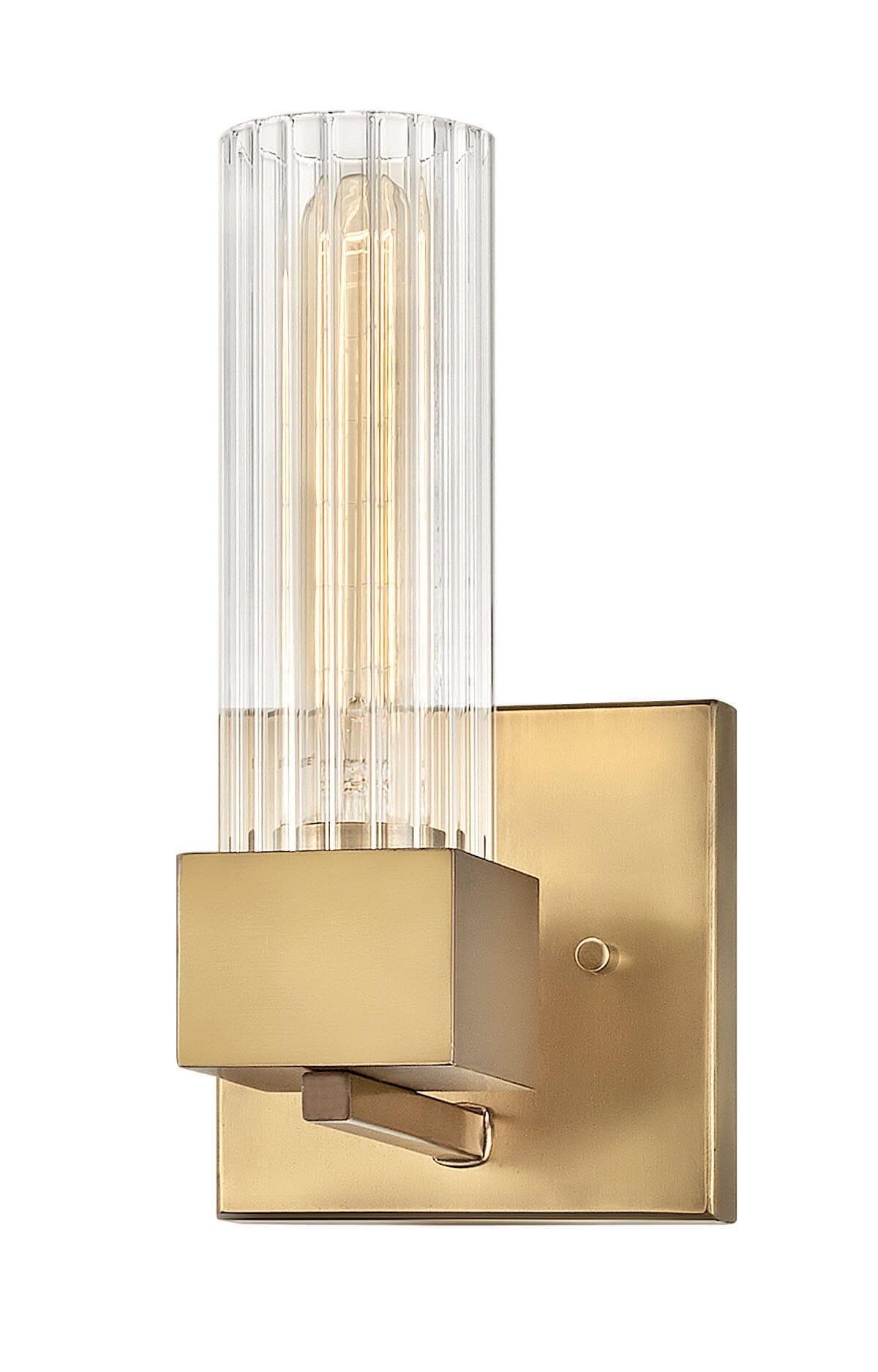 Hinkley Xander 5" Bathroom Vanity Light in Heritage Brass