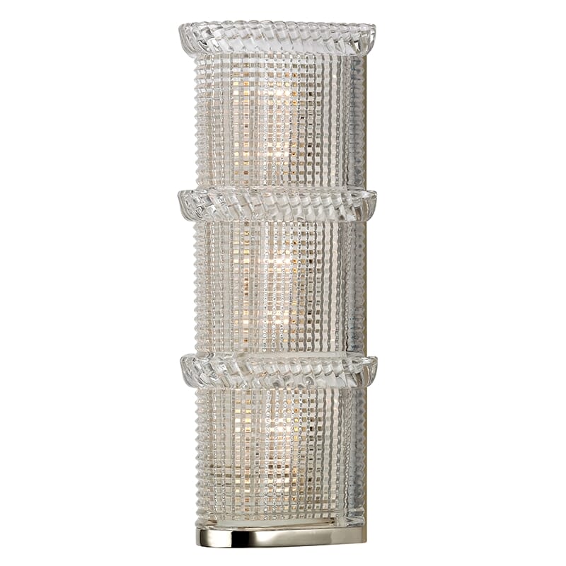 Hudson Valley Blythe 3-Light 6" Bathroom Vanity Light in Polished Nickel