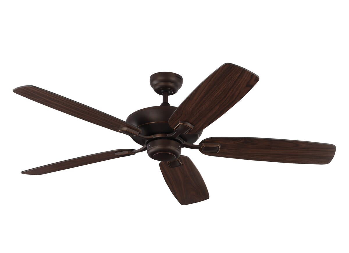 Monte Carlo 52" Colony Max Damp Rated Ceiling Fan in Roman Bronze