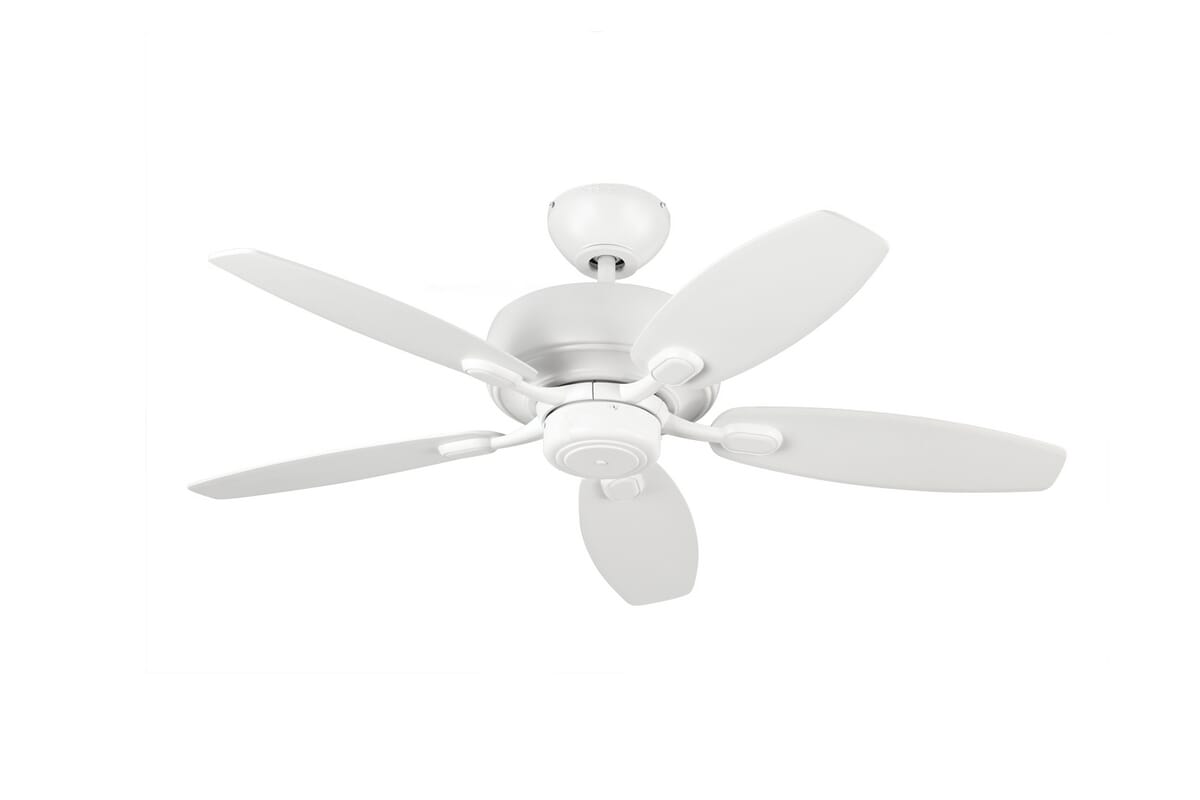 Monte Carlo 44" Centro Max II Ceiling Fan in White