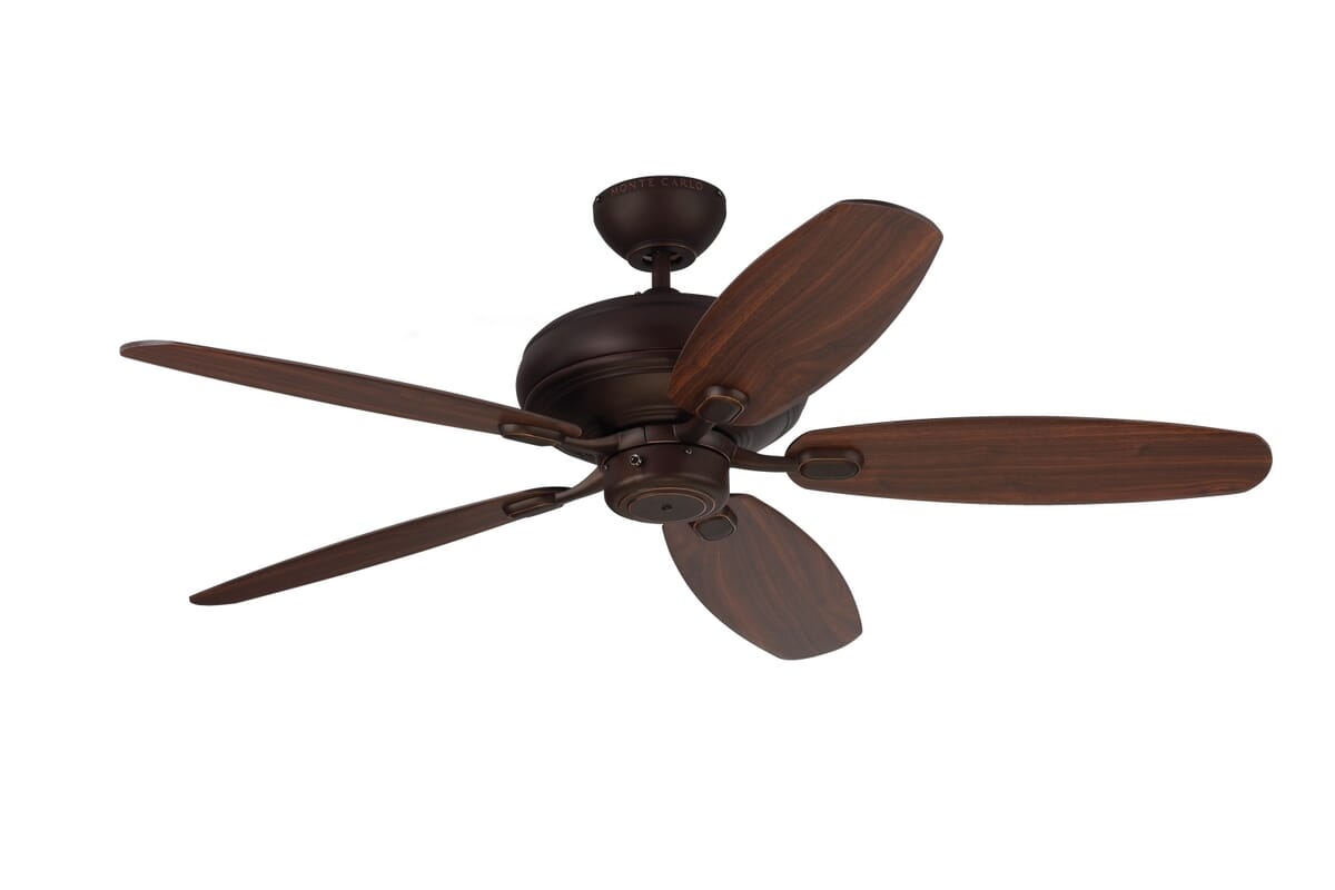 Monte Carlo 52" Centro Max Ceiling Fan in Roman Bronze