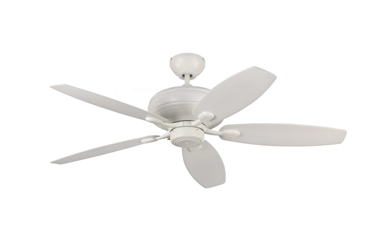 Monte Carlo 52" Centro Max Ceiling Fan in White