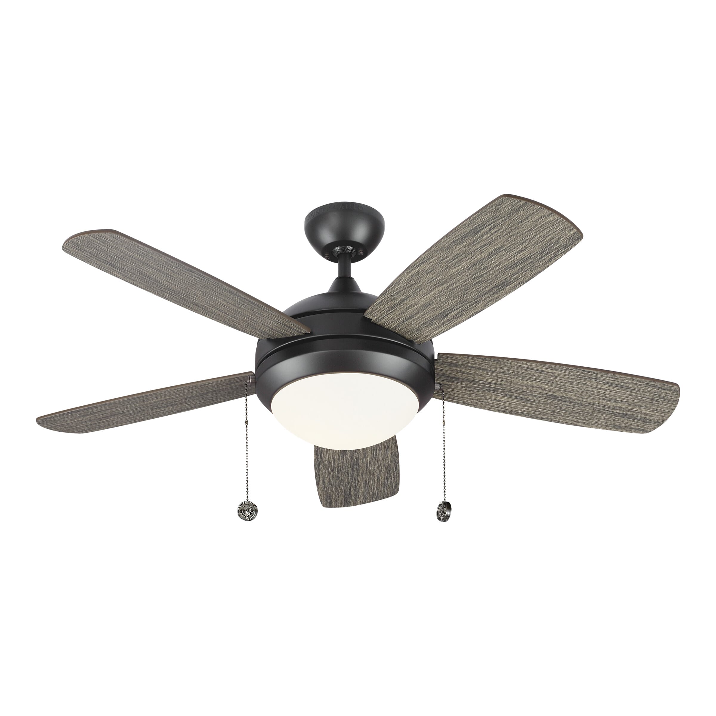 Monte Carlo Discus Classic II 44" Indoor Ceiling Fan in Aged Pewter