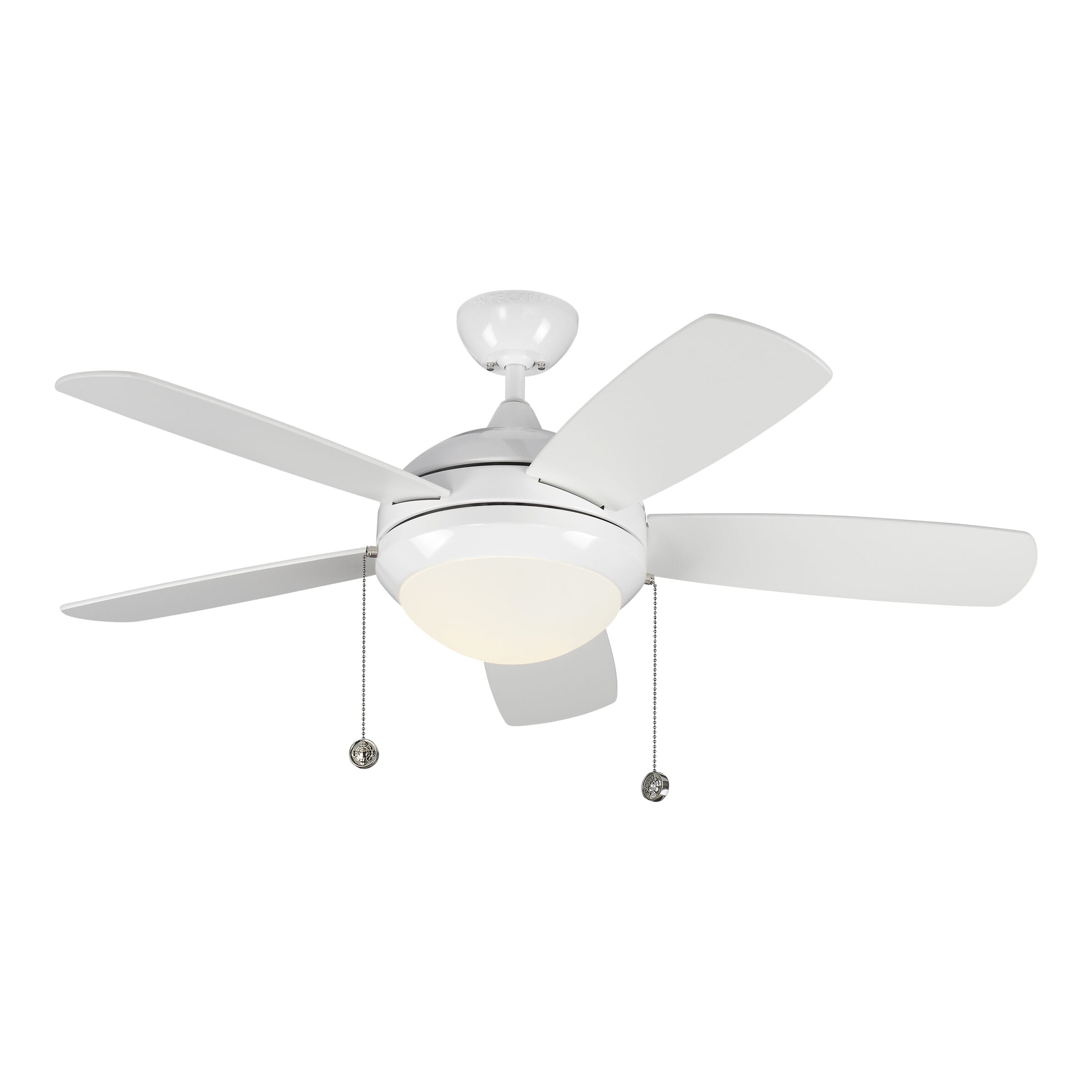 Monte Carlo Discus Classic II 44" Indoor Ceiling Fan in White