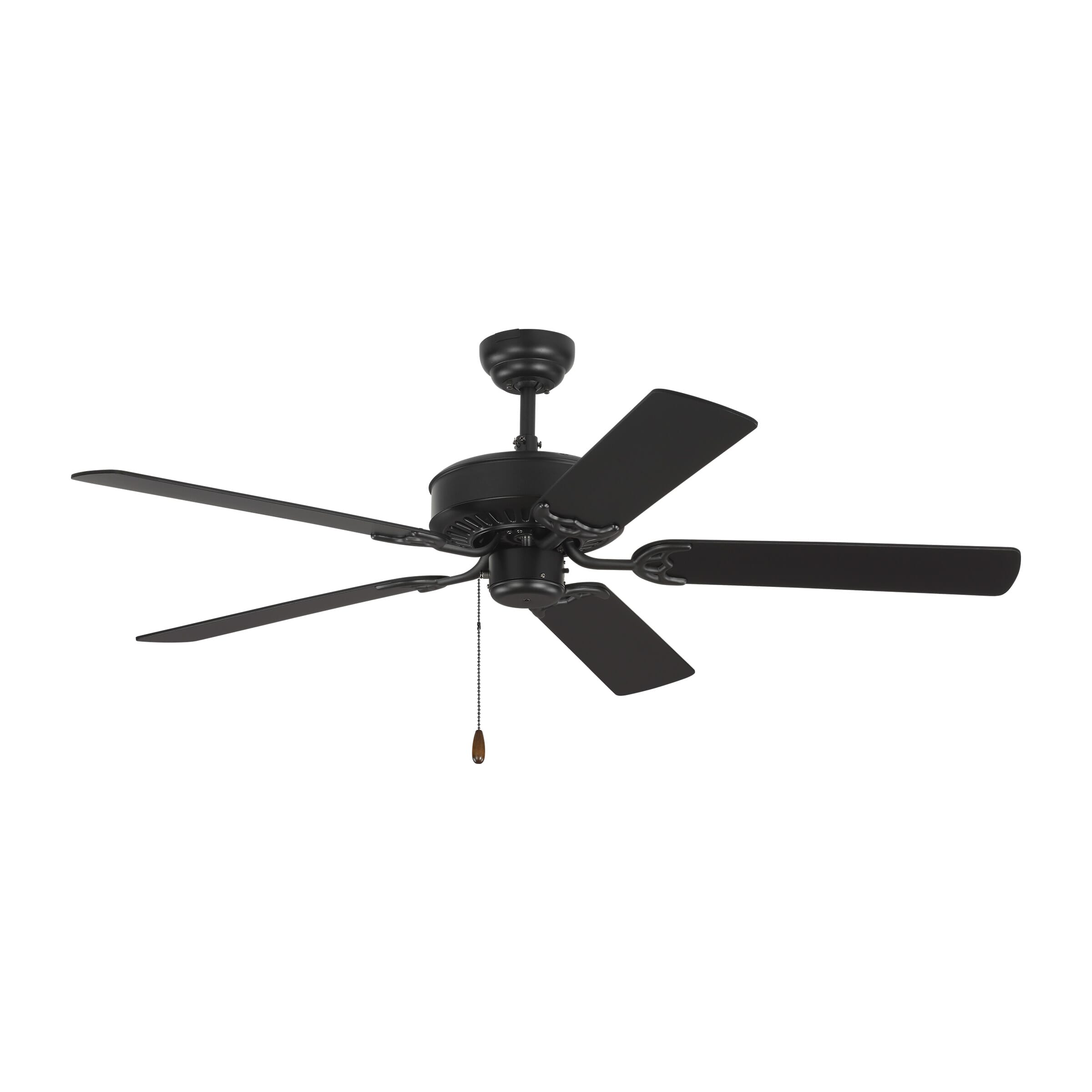 Monte Carlo Haven 52" Indoor Ceiling Fan in Matte Black