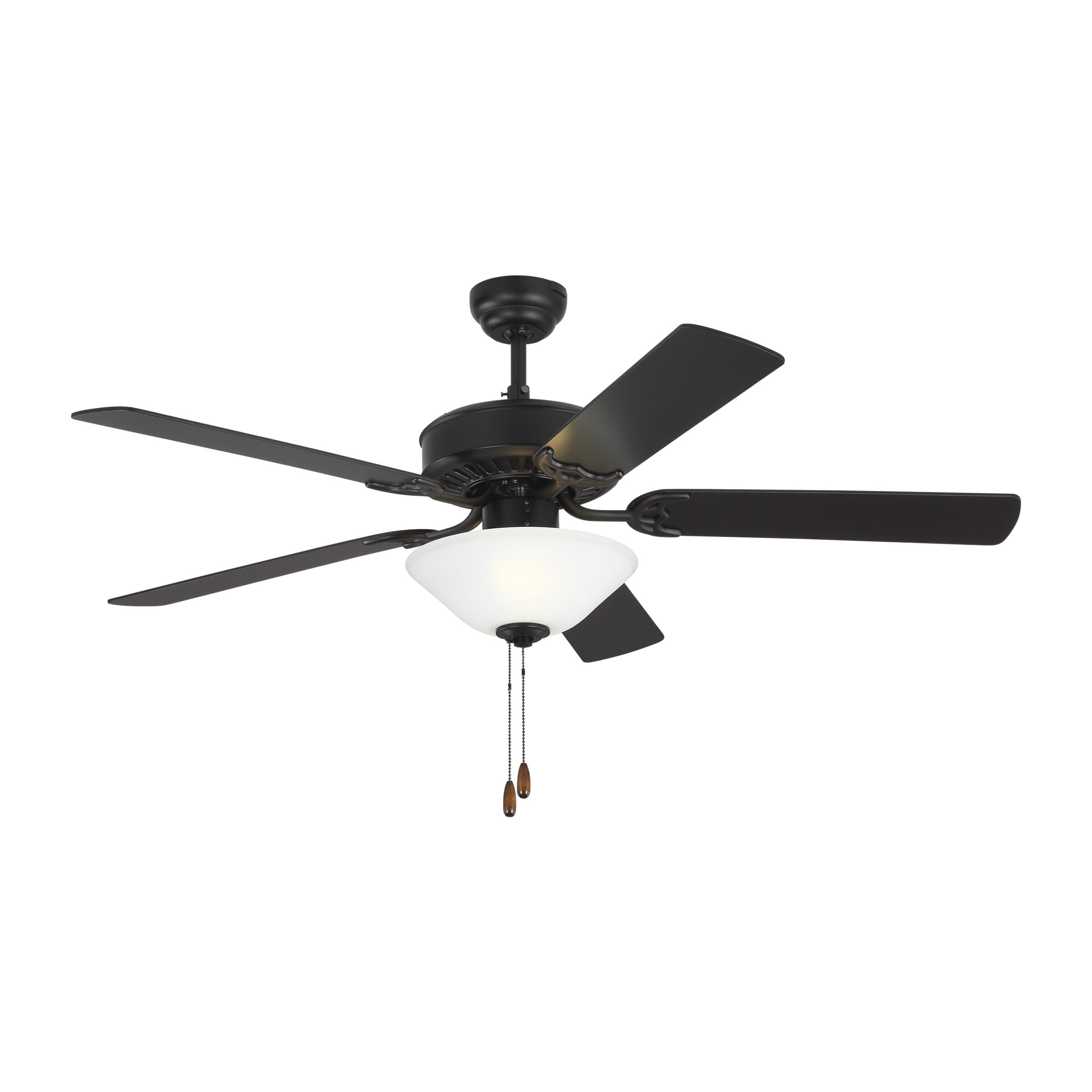 Monte Carlo Haven LED 2-Light 52" Indoor Ceiling Fan in Matte Black