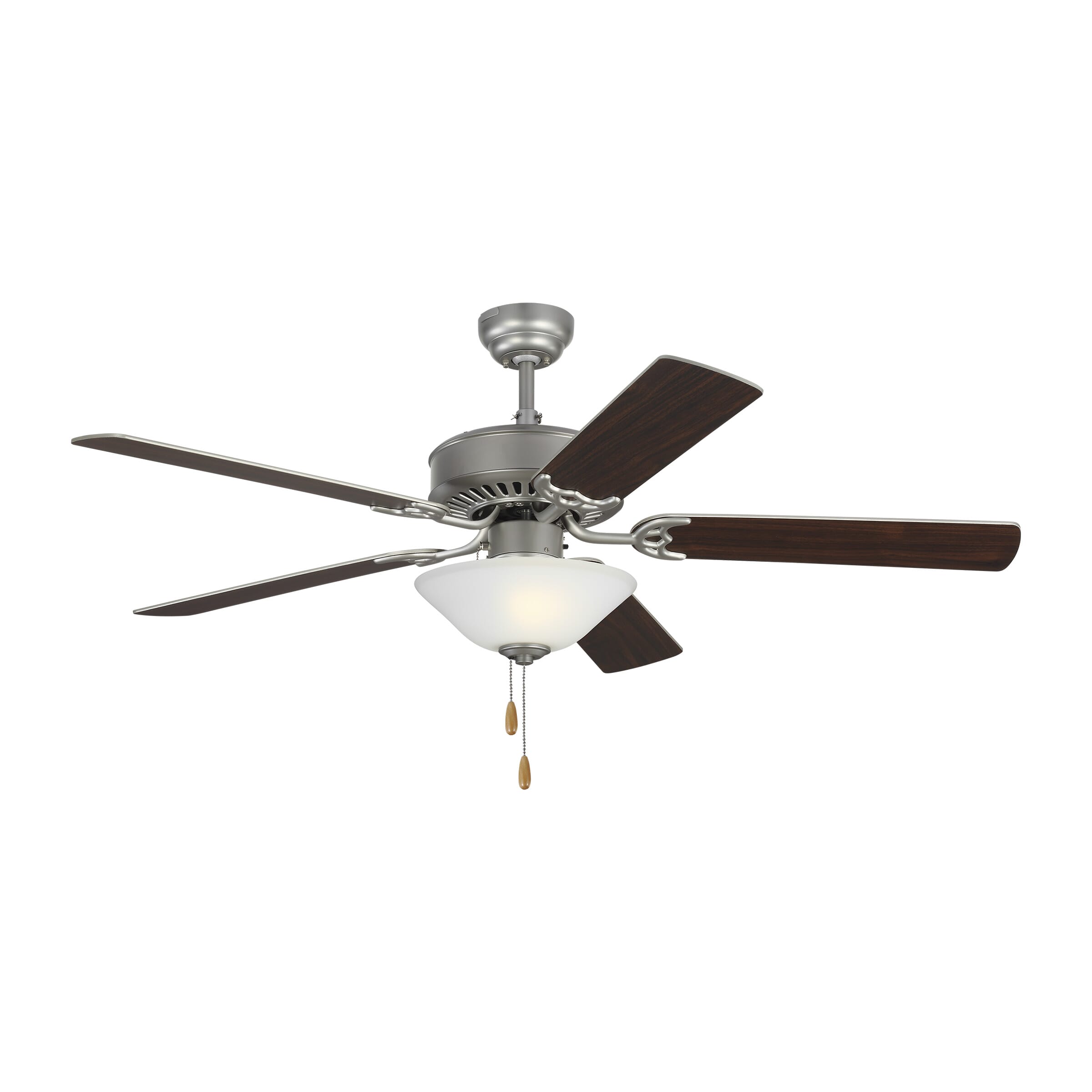 Monte Carlo Haven LED 2-Light 52" Indoor Ceiling Fan in Brushed Pewter