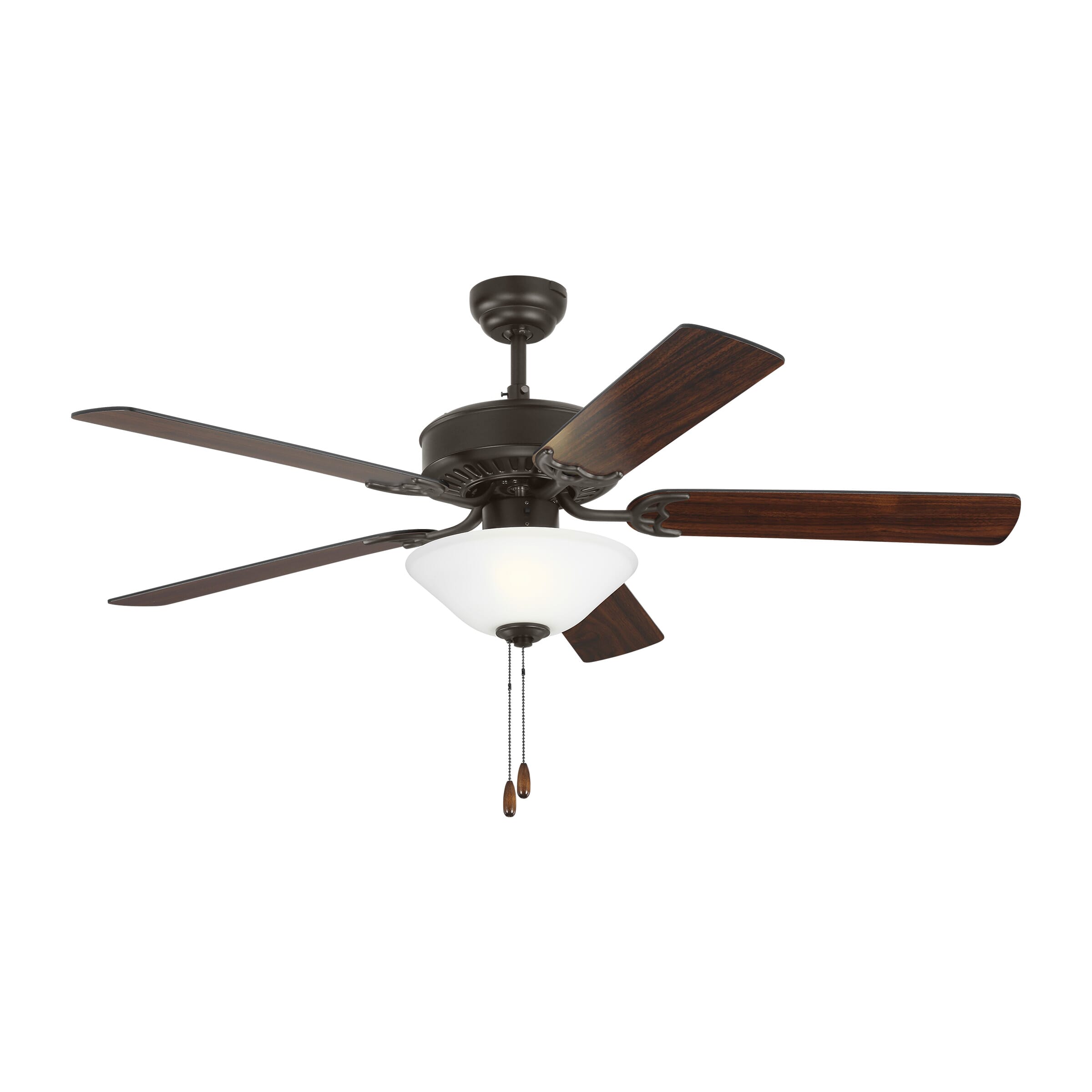 Monte Carlo Haven LED 2-Light 52" Indoor Ceiling Fan in Bronze