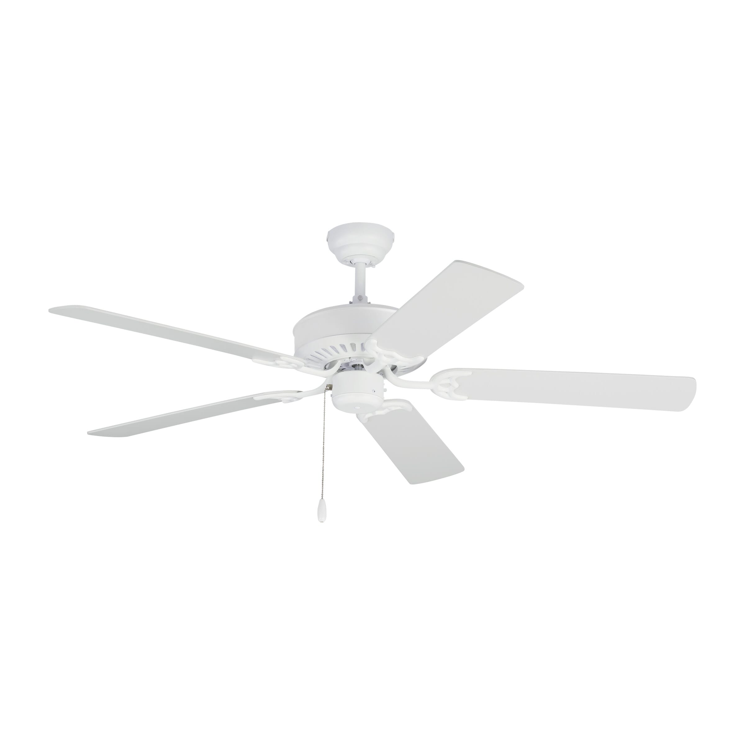 Monte Carlo Haven 52" Indoor Ceiling Fan in Matte White