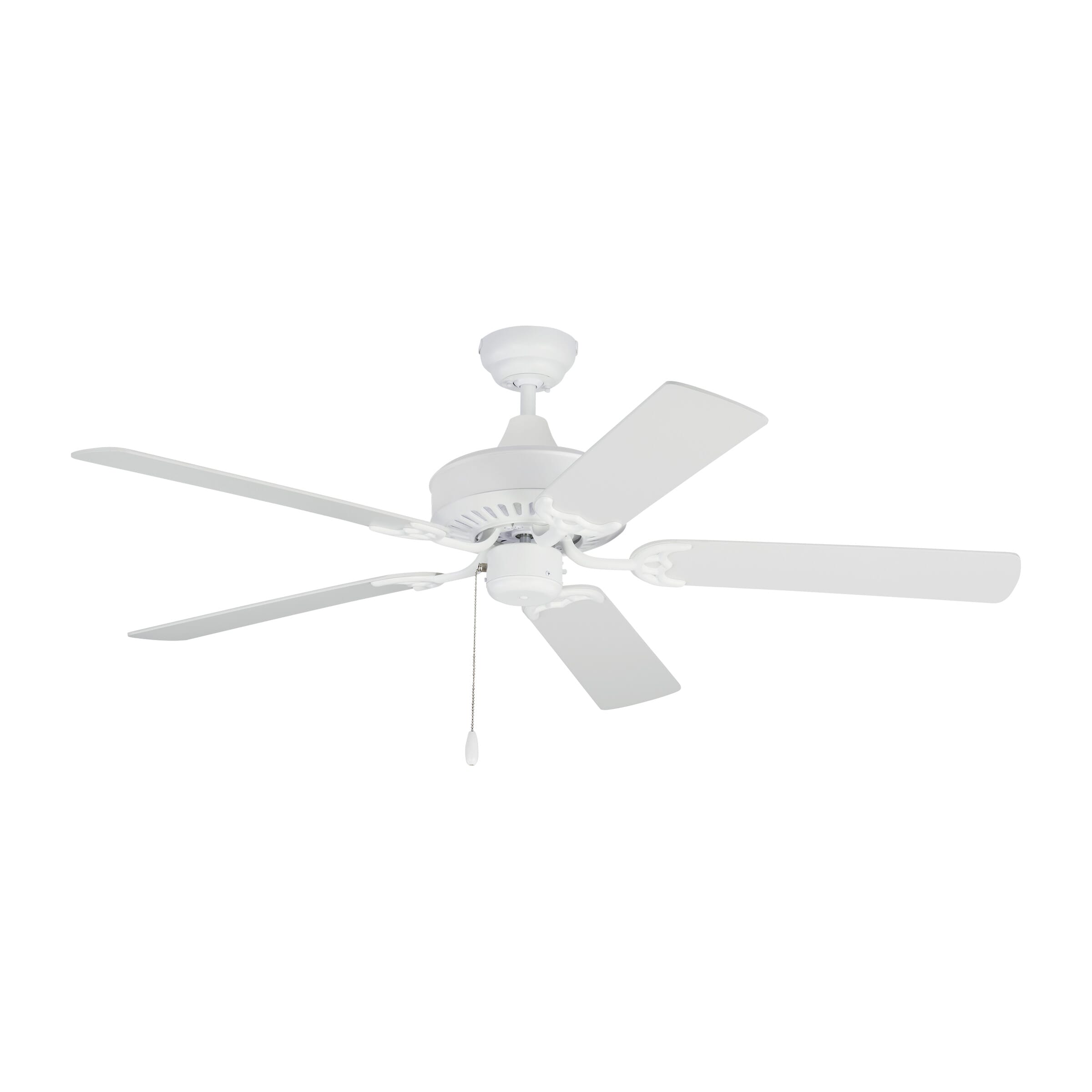 Monte Carlo Haven 52" Indoor/Outdoor Ceiling Fan in Matte White