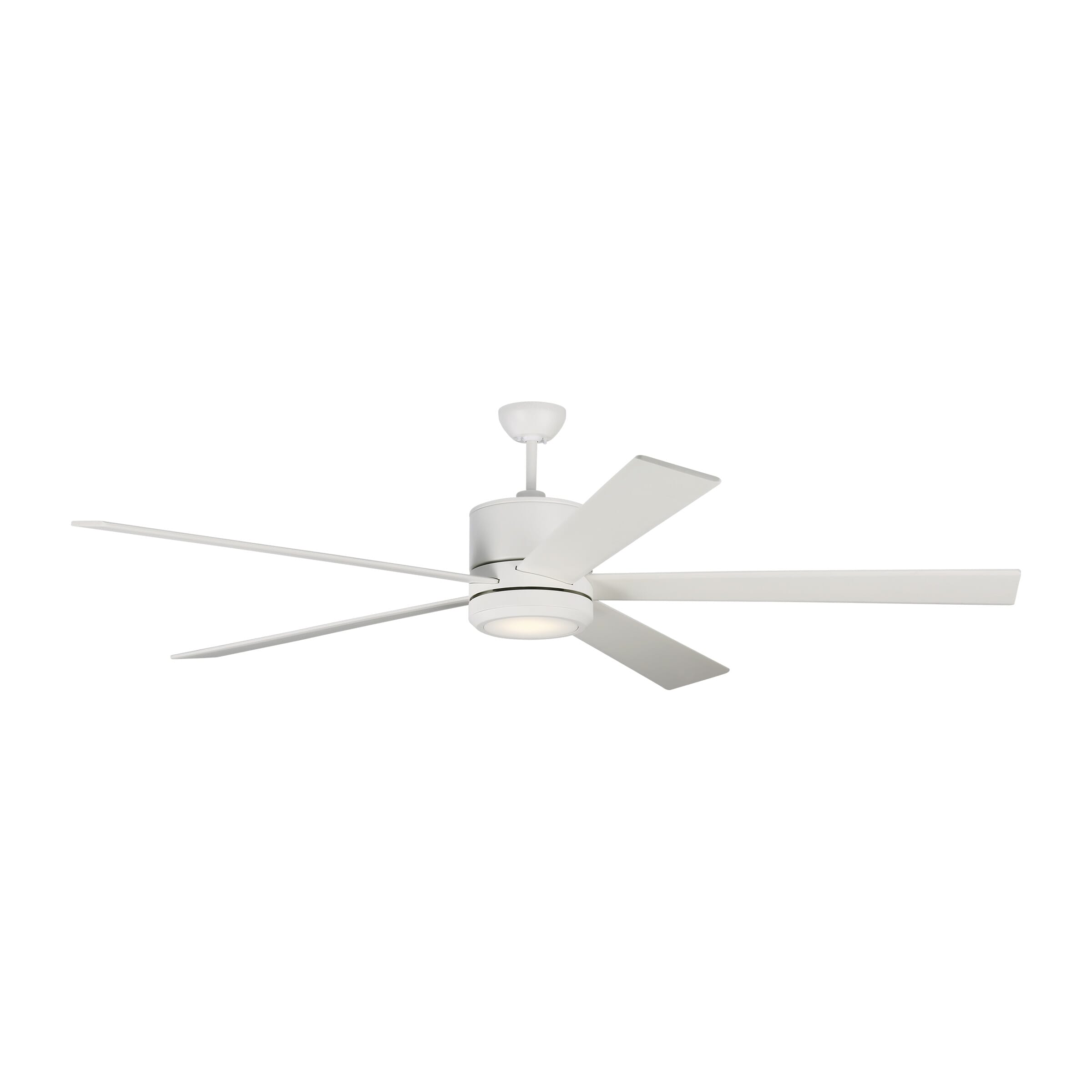 Monte Carlo Vision 72" Indoor Ceiling Fan in Matte White