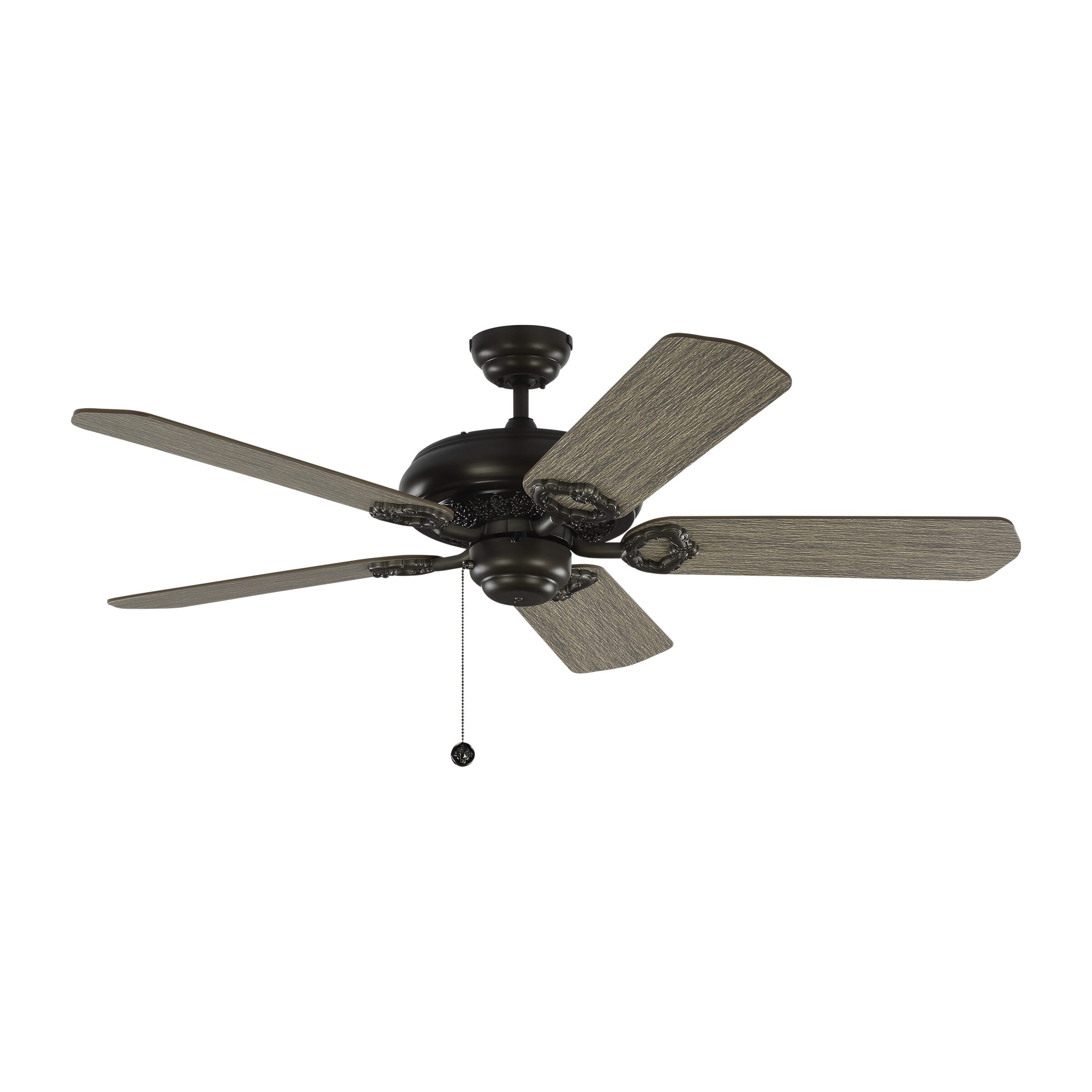 Monte Carlo York 52" Indoor Ceiling Fan in Aged Pewter