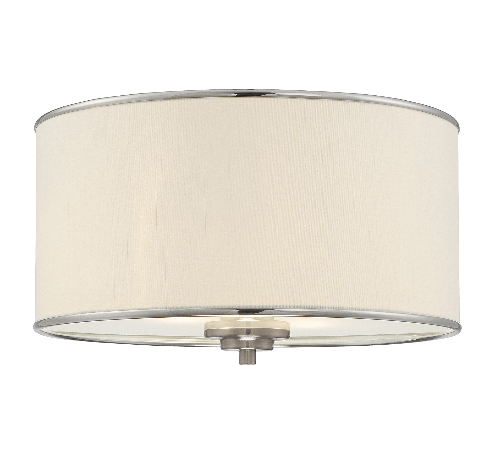 Savoy House Grove 2-Light Ceiling Light in Satin Nickel