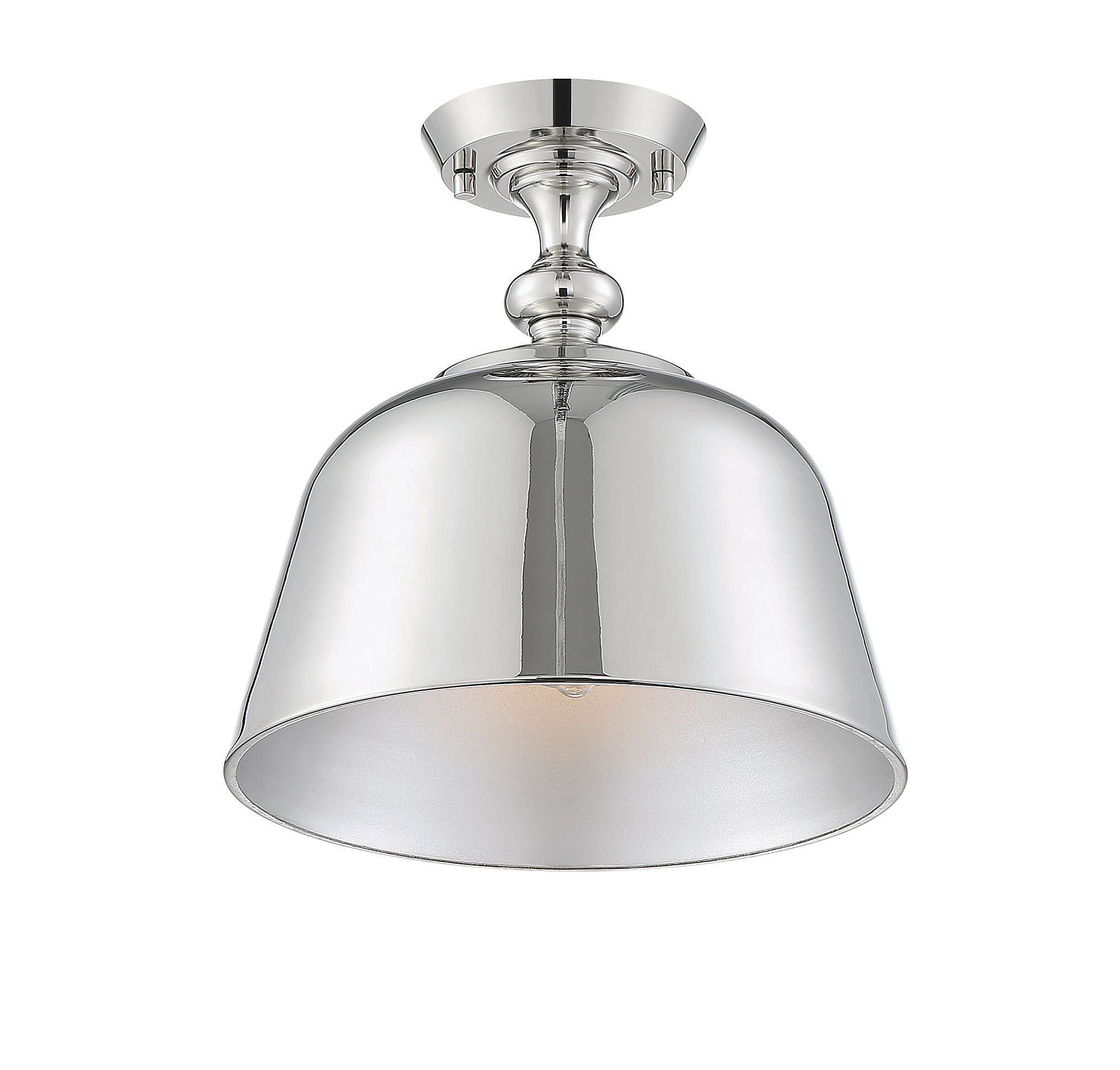 Savoy House Berg Ceiling Light in Polished Nickel