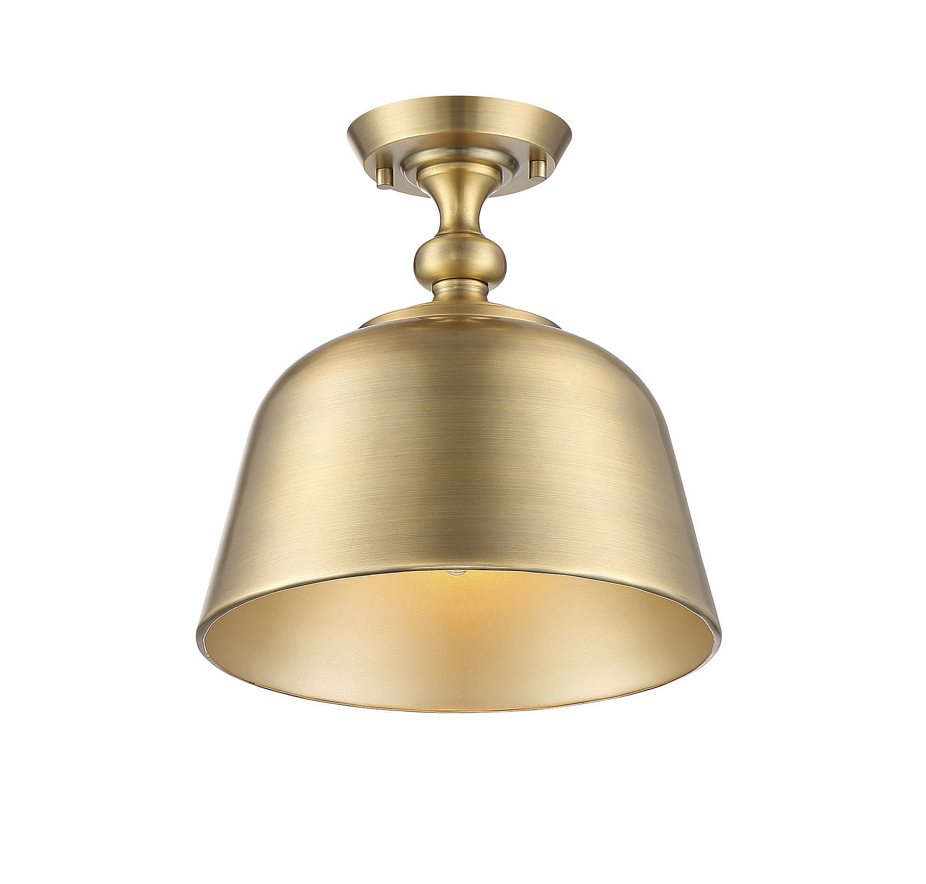 Savoy House Berg Ceiling Light in Warm Brass