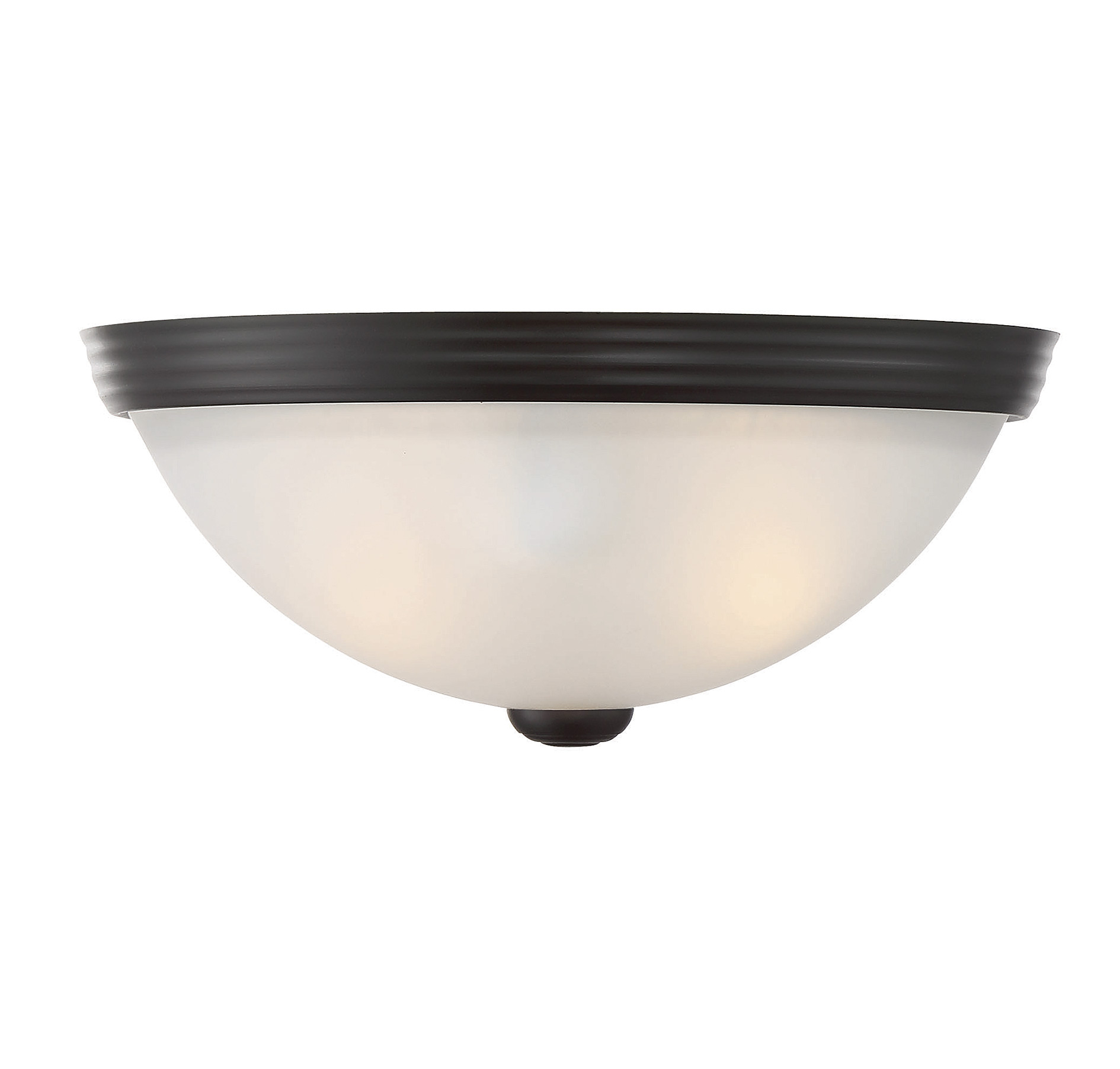 Savoy House Flush Mount Ceiling Light in English Bronze