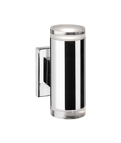 Kuzco Norfolk 2-Light Wall Sconce in Chrome