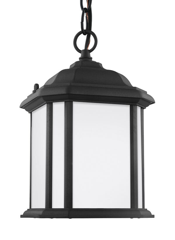 Sea Gull Kent Outdoor Hanging Light in Black