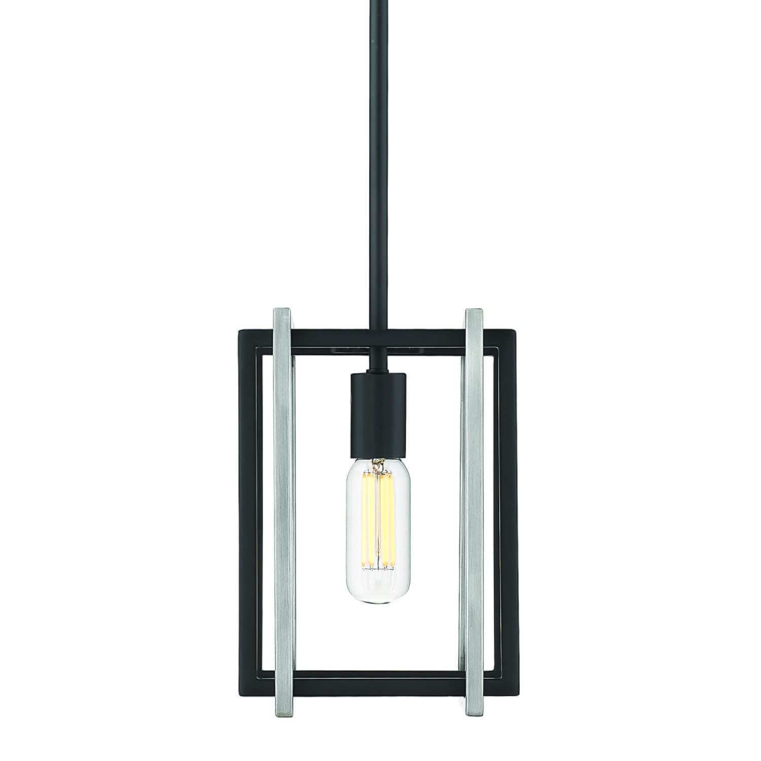 Golden Tribeca 11" Mini Pendant in Black