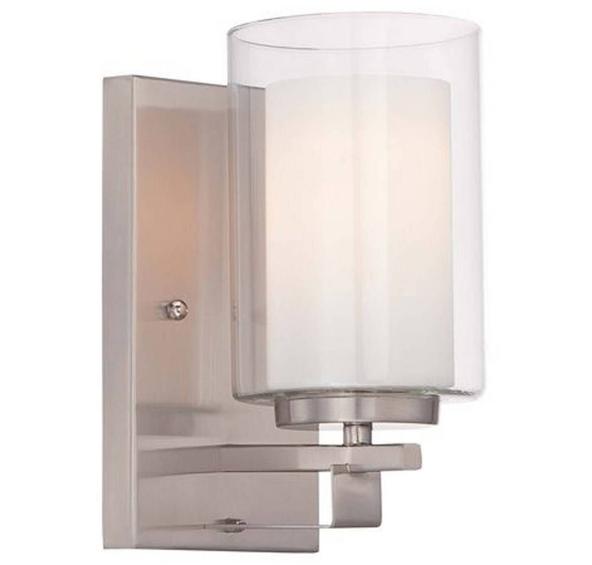 Minka Lavery Parsons Studio Bathroom Wall Sconce in Brushed Nickel