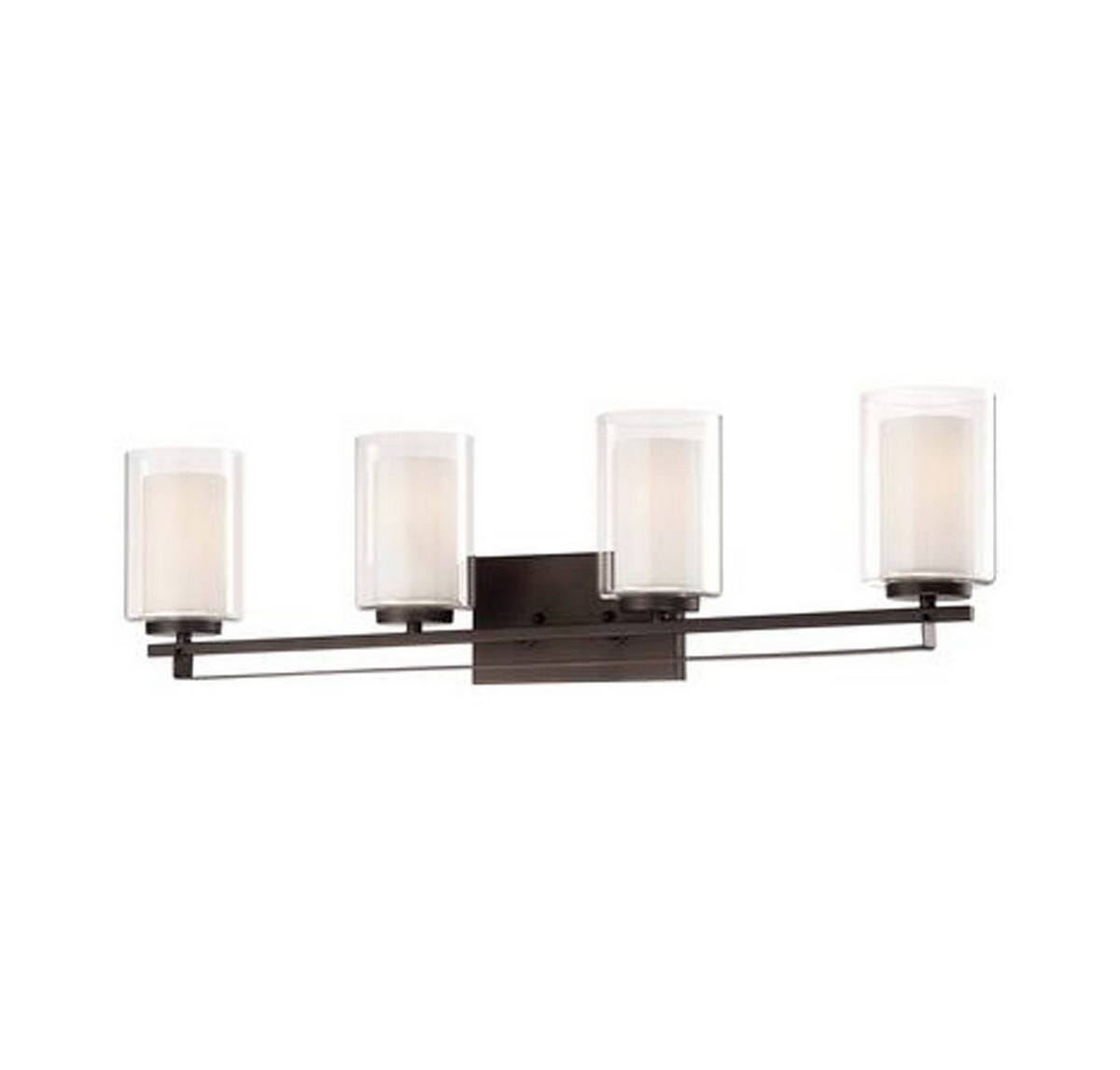 Minka Lavery Parsons Studio 4-Light Bathroom Vanity Light in Smoked Iron