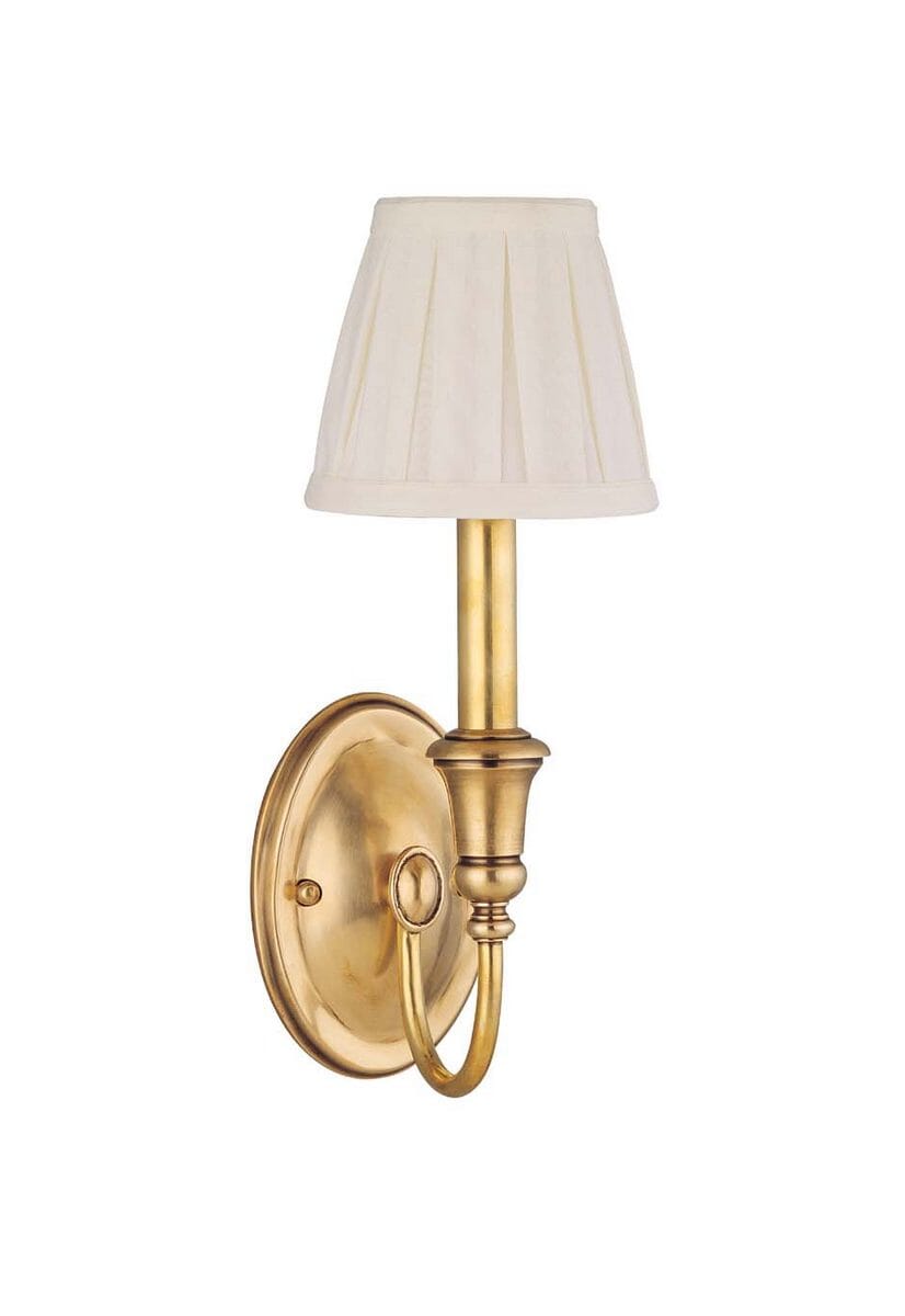 Hudson Valley Jaden 13" Wall Sconce in Aged Brass