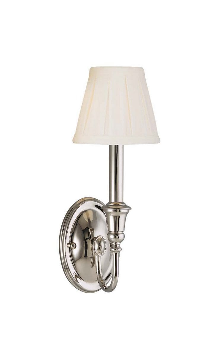 Hudson Valley Jaden 13" Wall Sconce in Polished Nickel