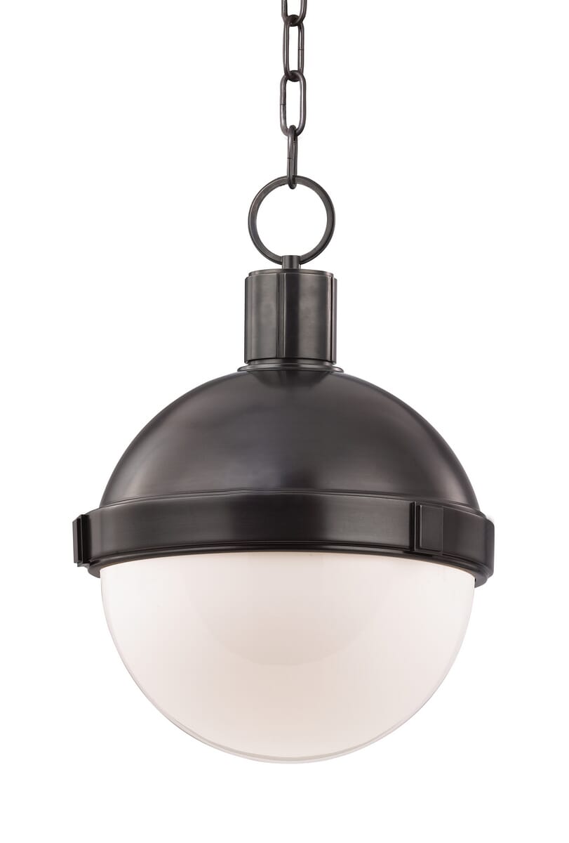 Hudson Valley Lambert 16" Pendant Light in Old Bronze