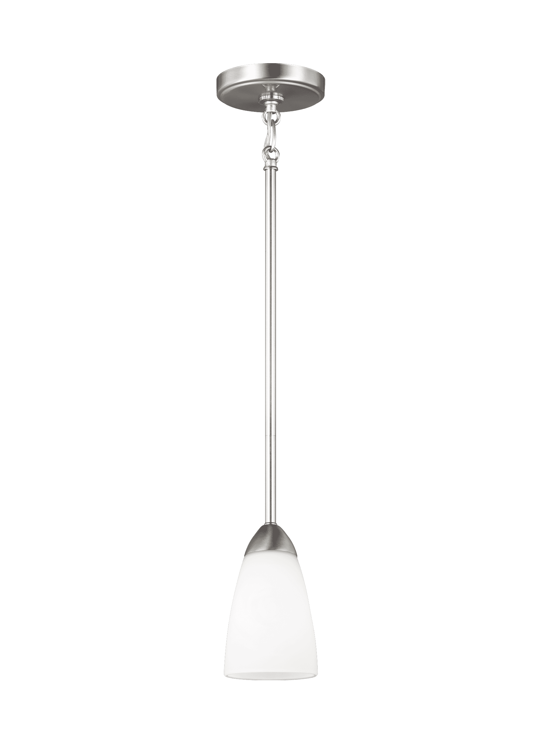 Sea Gull Seville Mini Pendant in Brushed Nickel