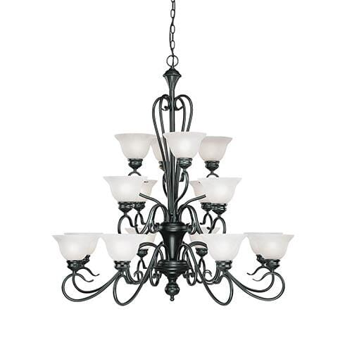 Millennium Lighting Chandelier Ceiling Light in Black