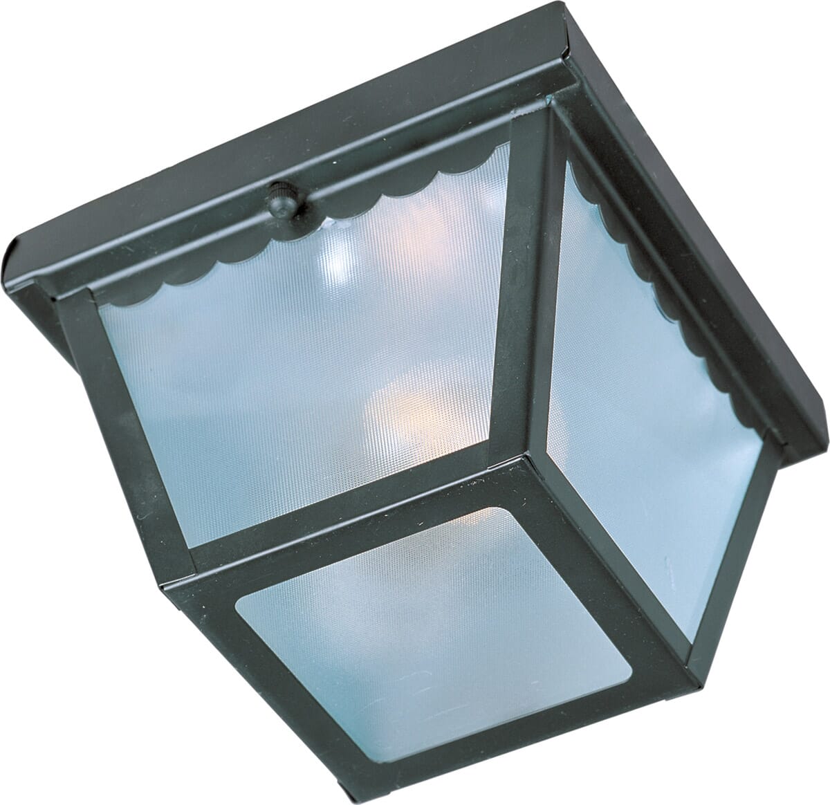 Maxim Lighting Essentials Outdoor Ceiling Light in Black