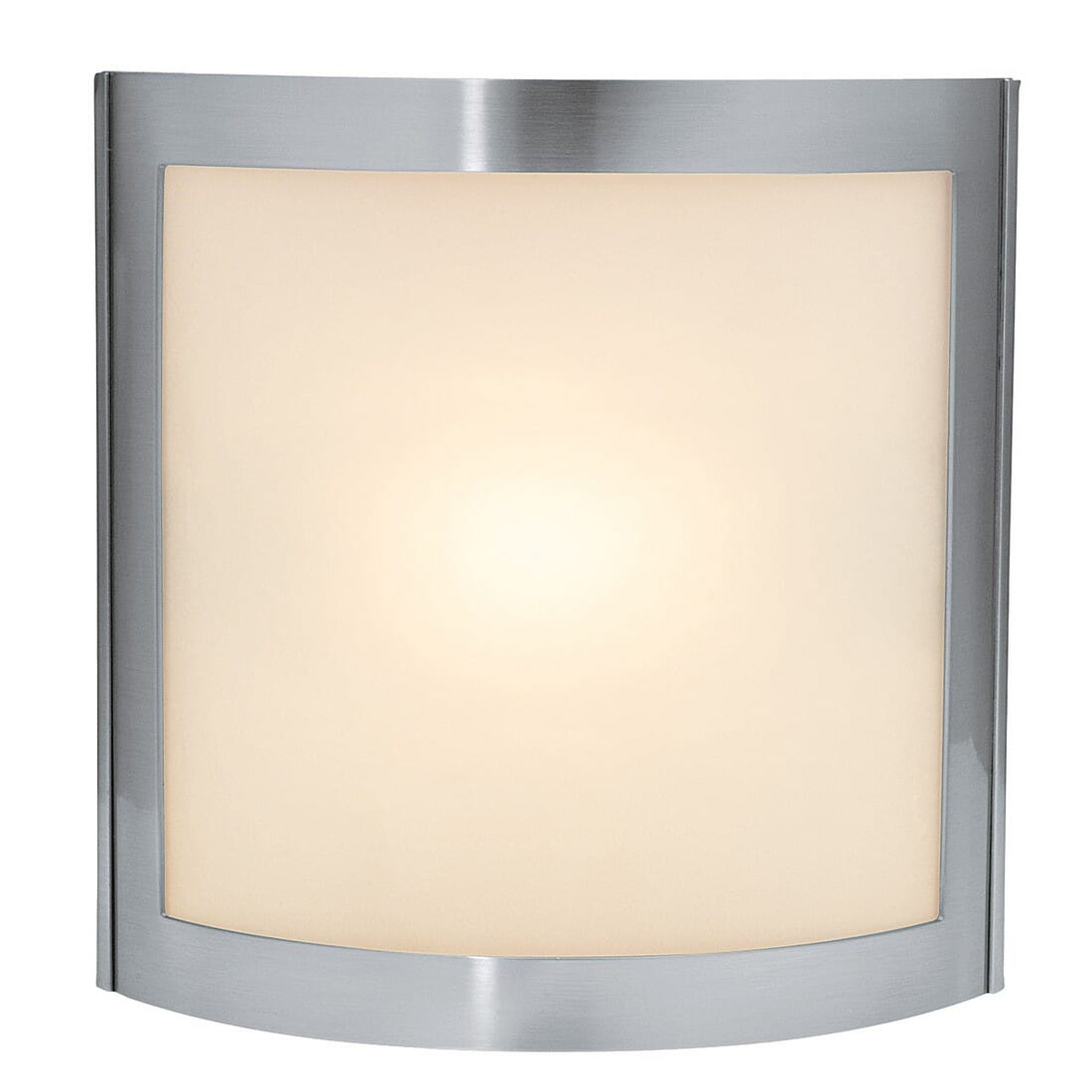 Access Lighting Sentinel 8" Frosted Glass Wall Fixture in Satin