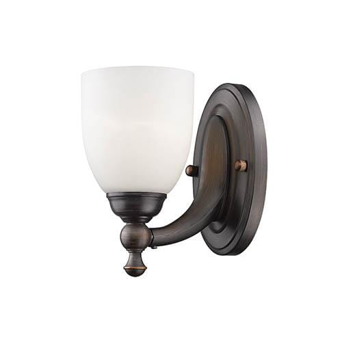 Millennium Lighting Wall Sconce in Rubbed Bronze