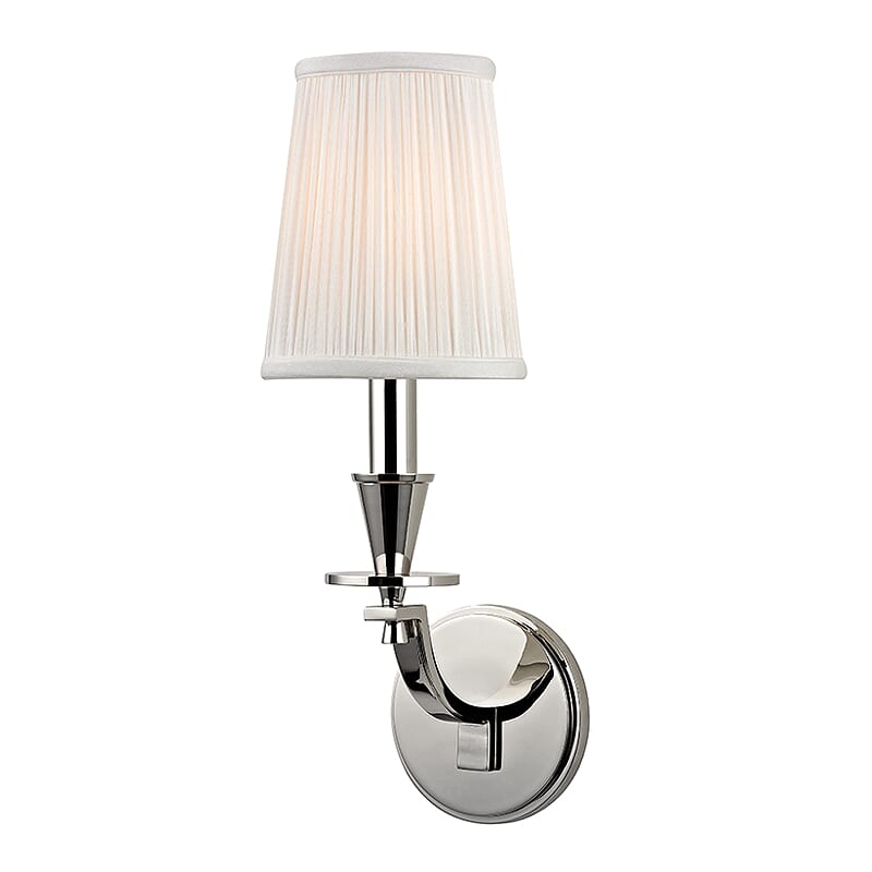 Hudson Valley Avalon 16" Wall Sconce in Polished Nickel