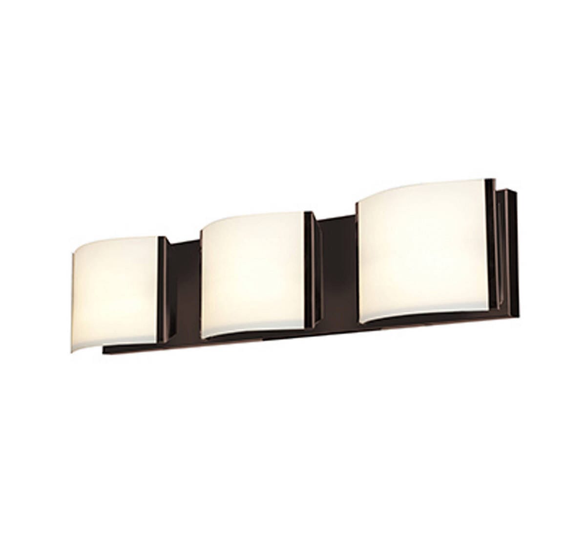 Access Nitro2 3-Light 5" Bathroom Vanity Light in Bronze