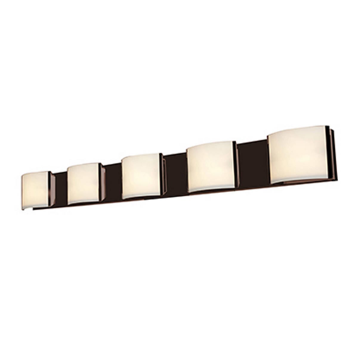 Access Nitro2 5-Light 5" Bathroom Vanity Light in Bronze