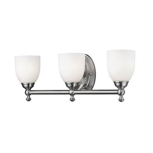 Millennium Lighting Bathroom Vanity Light in Satin Nickel