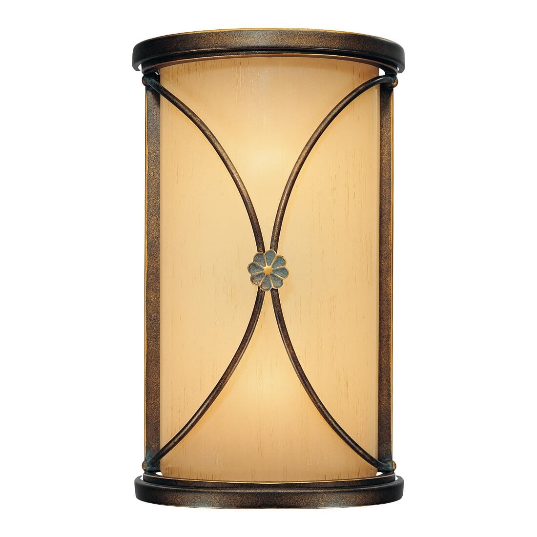 Minka Lavery Atterbury 2-Light 12" Wall Sconce in Deep Flax Bronze