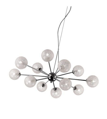 Access Opulence 12-Light Contemporary Chandelier in Chrome