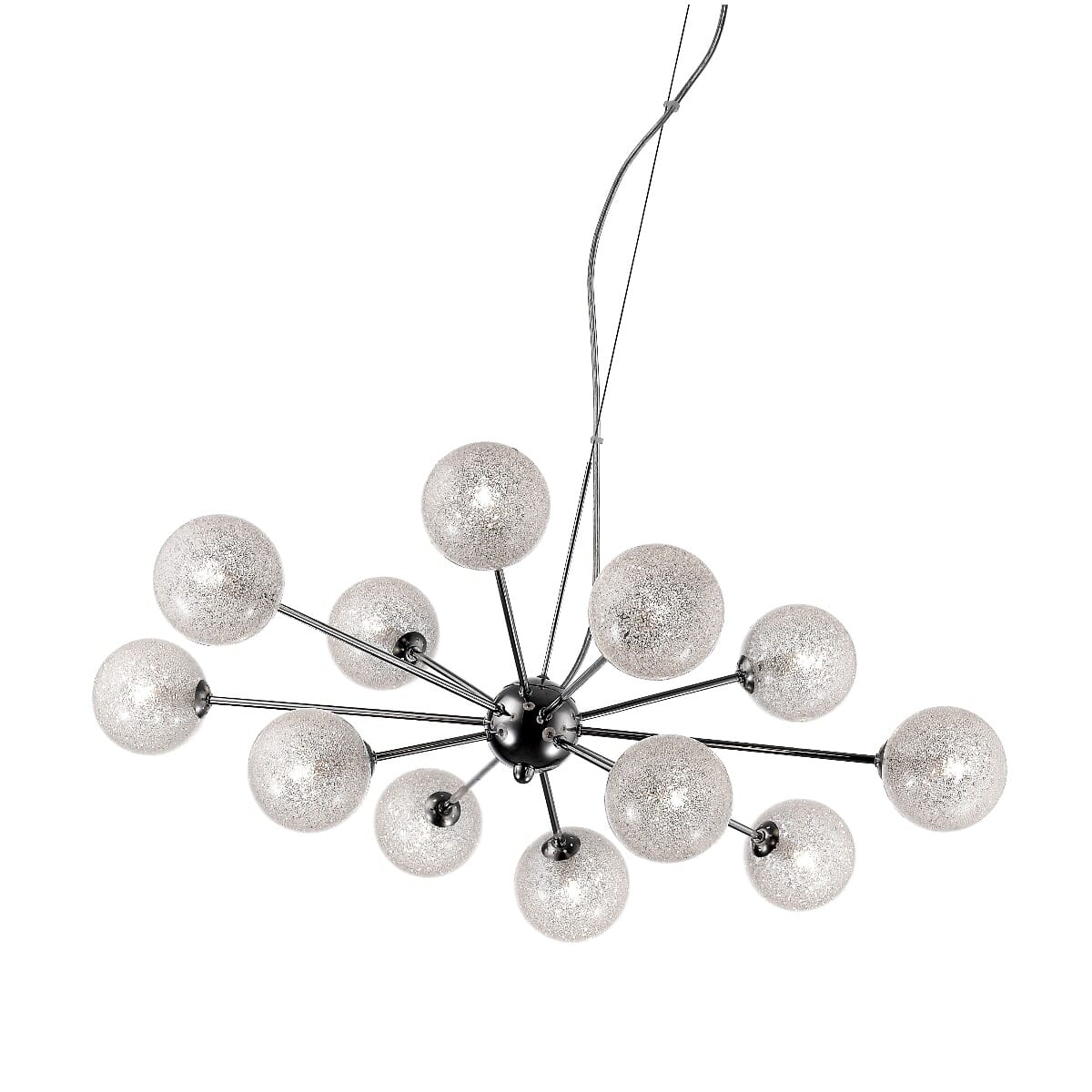 Access Opulence 12-Light Contemporary Chandelier in Chrome