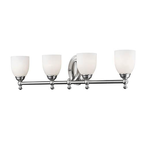 Millennium Lighting Bathroom Vanity Light in Satin Nickel