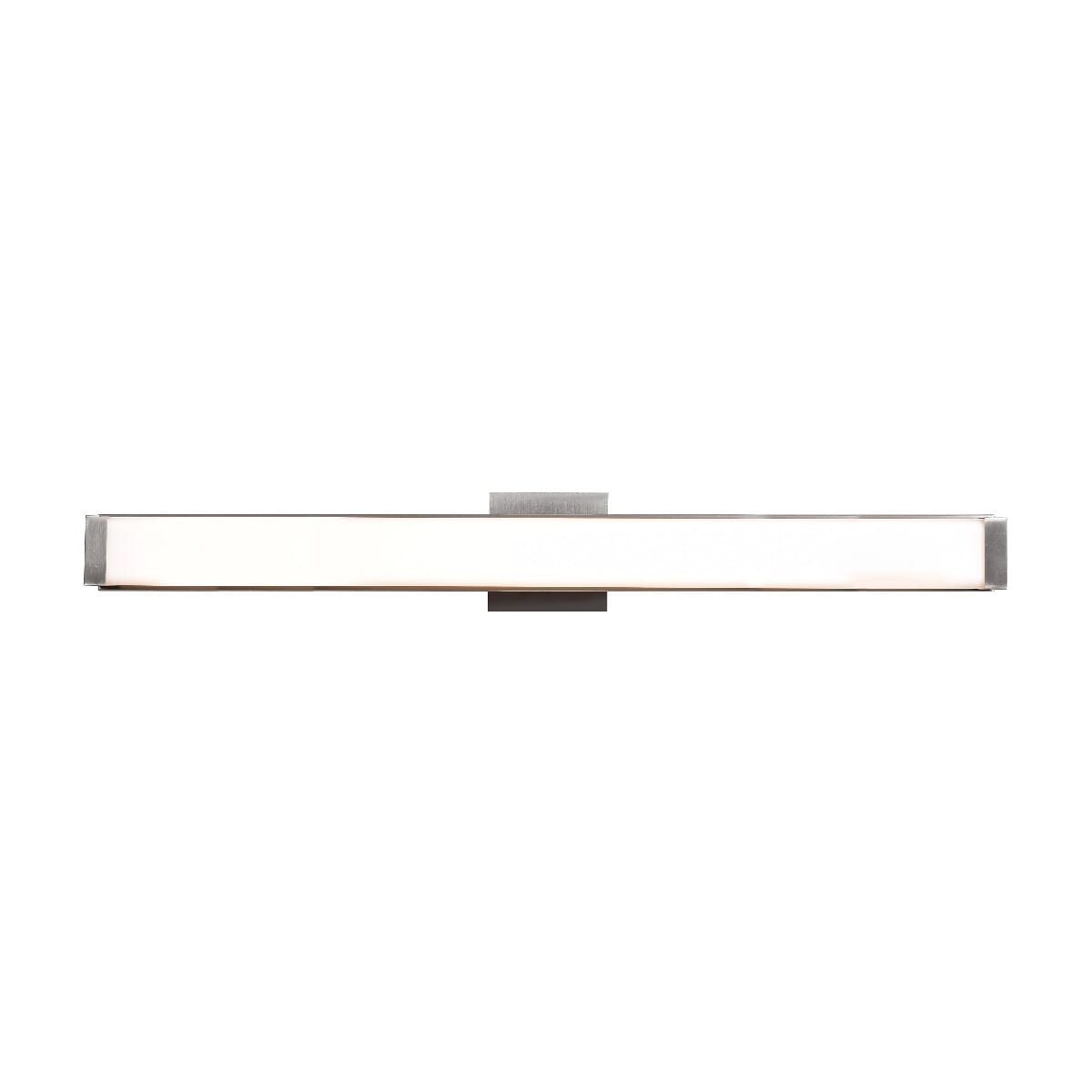 Access Fjord 2" Bathroom Vanity Light in Brushed Steel