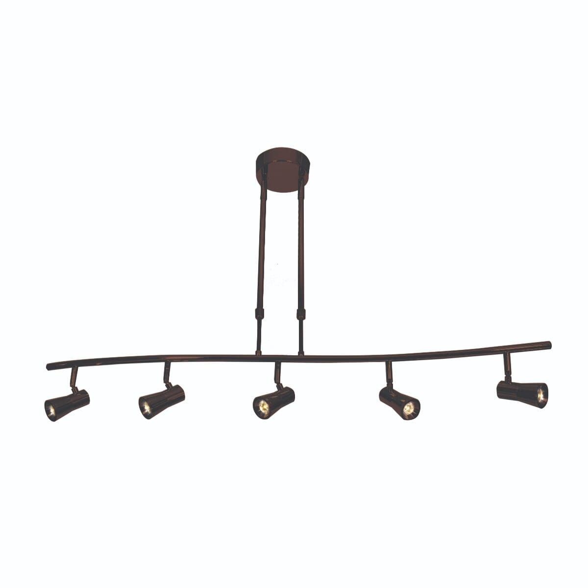 Access Sleek 5-Light 43" Pendant Light in Bronze