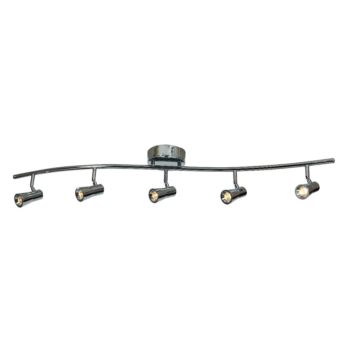 Access Sleek 5-Light 43" Ceiling Light in Brushed Steel