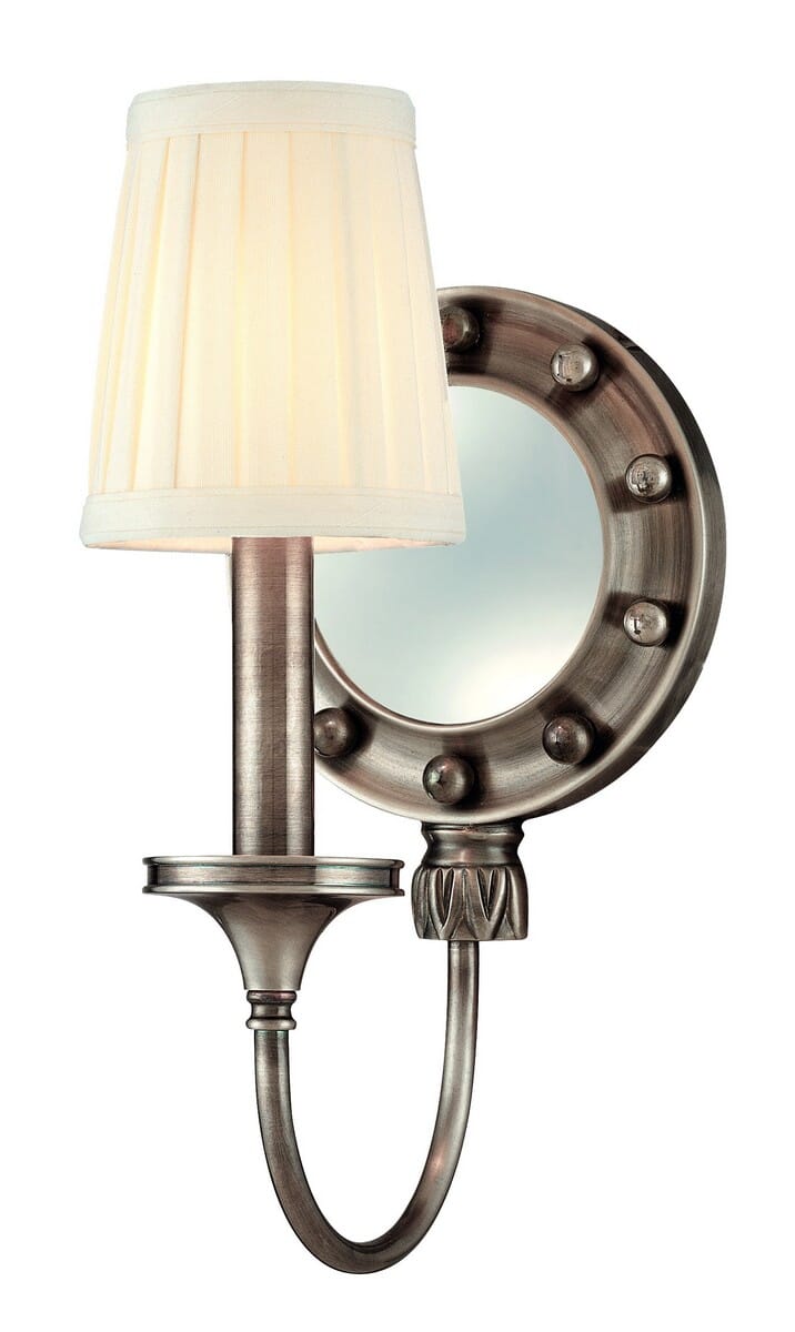 Hudson Valley Regent 12" Wall Sconce in Old Nickel