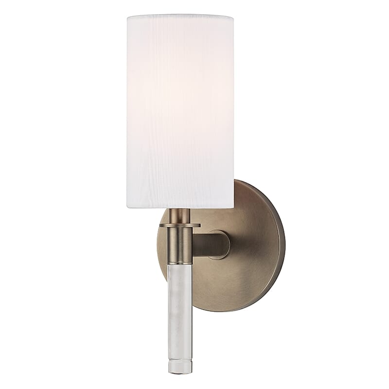 Hudson Valley Wylie 12" Wall Sconce in Baby Blue