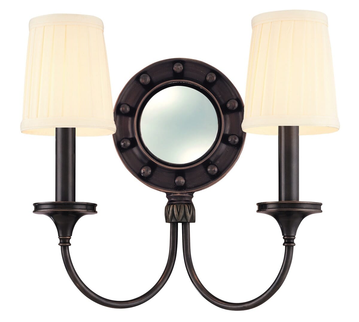 Hudson Valley Regent 2-Light 12" Wall Sconce in Old Bronze