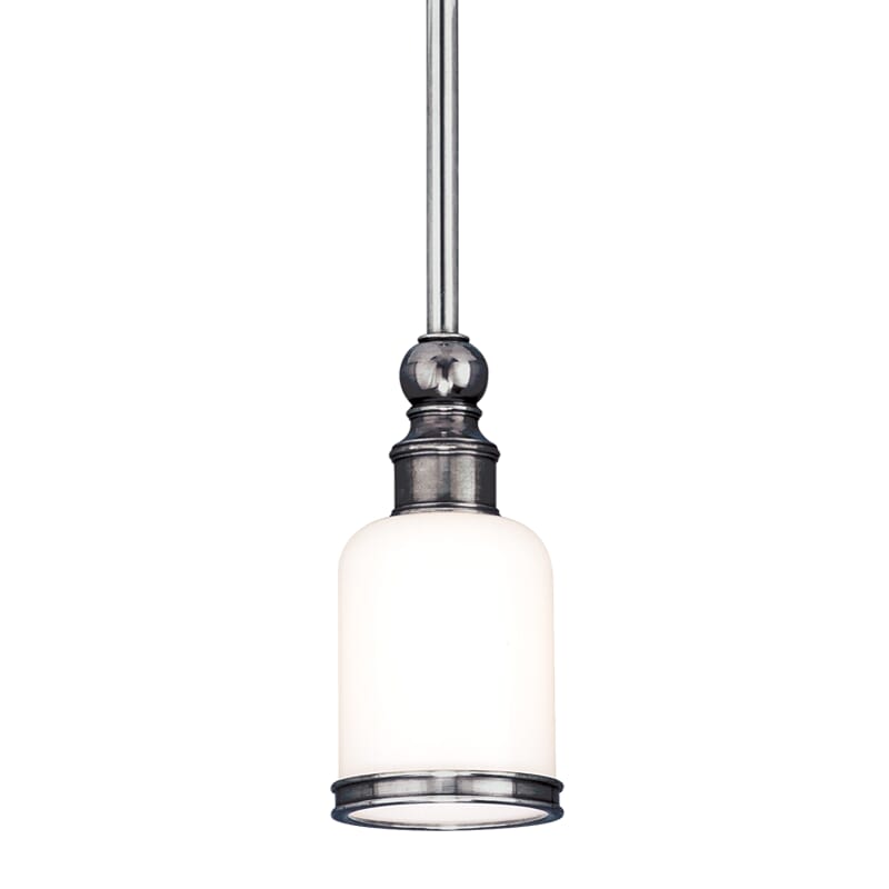 Hudson Valley Chatham 11" Pendant Light in Polished Nickel